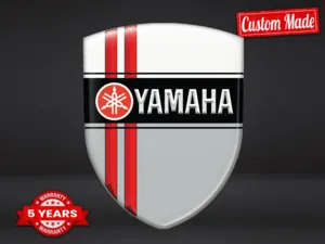 Yamaha Emblemi Auto Su Misura Resistenti Pregiati Professionali